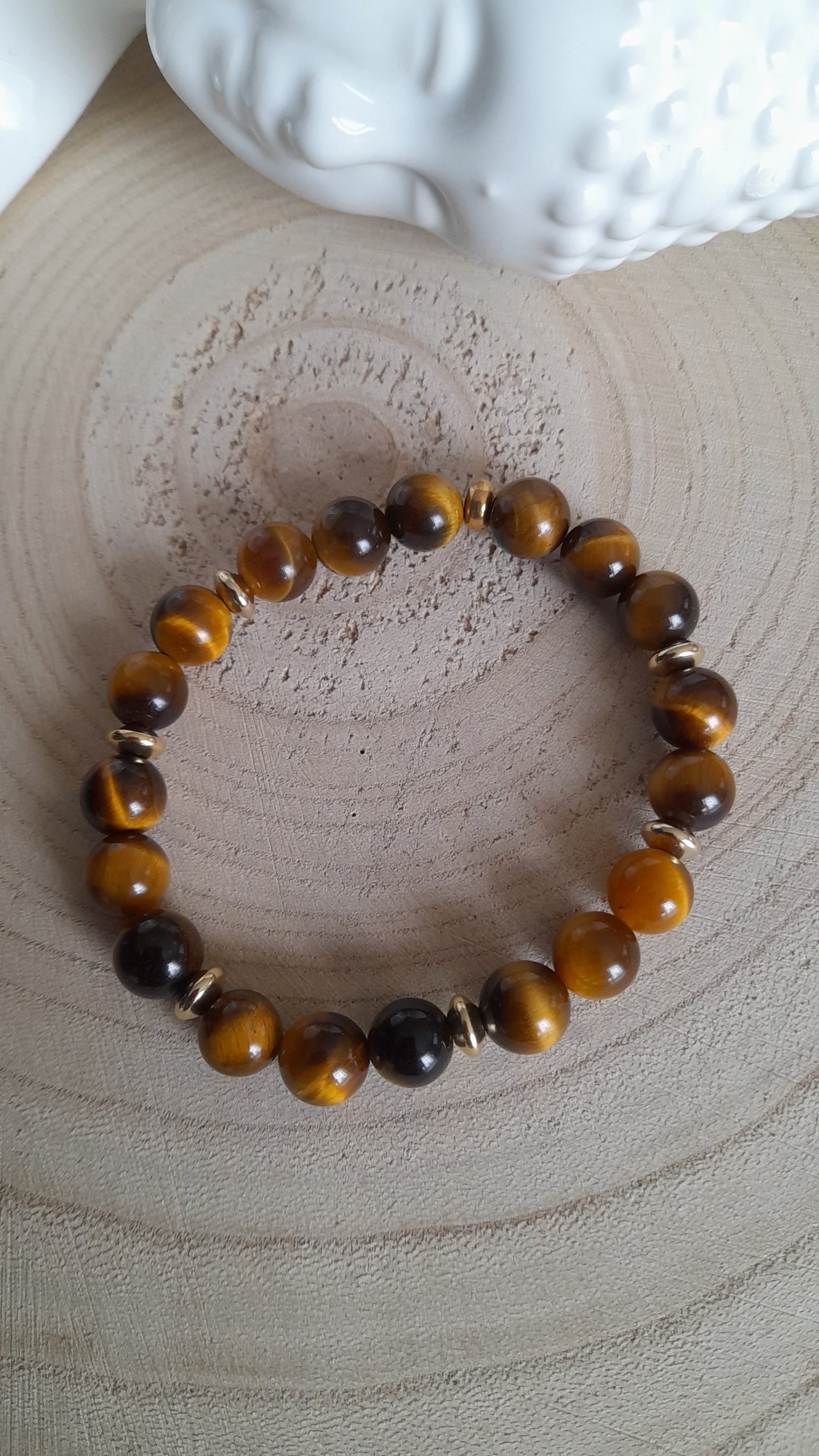 Bracelet oeil de tigre, pouvoir des pierres