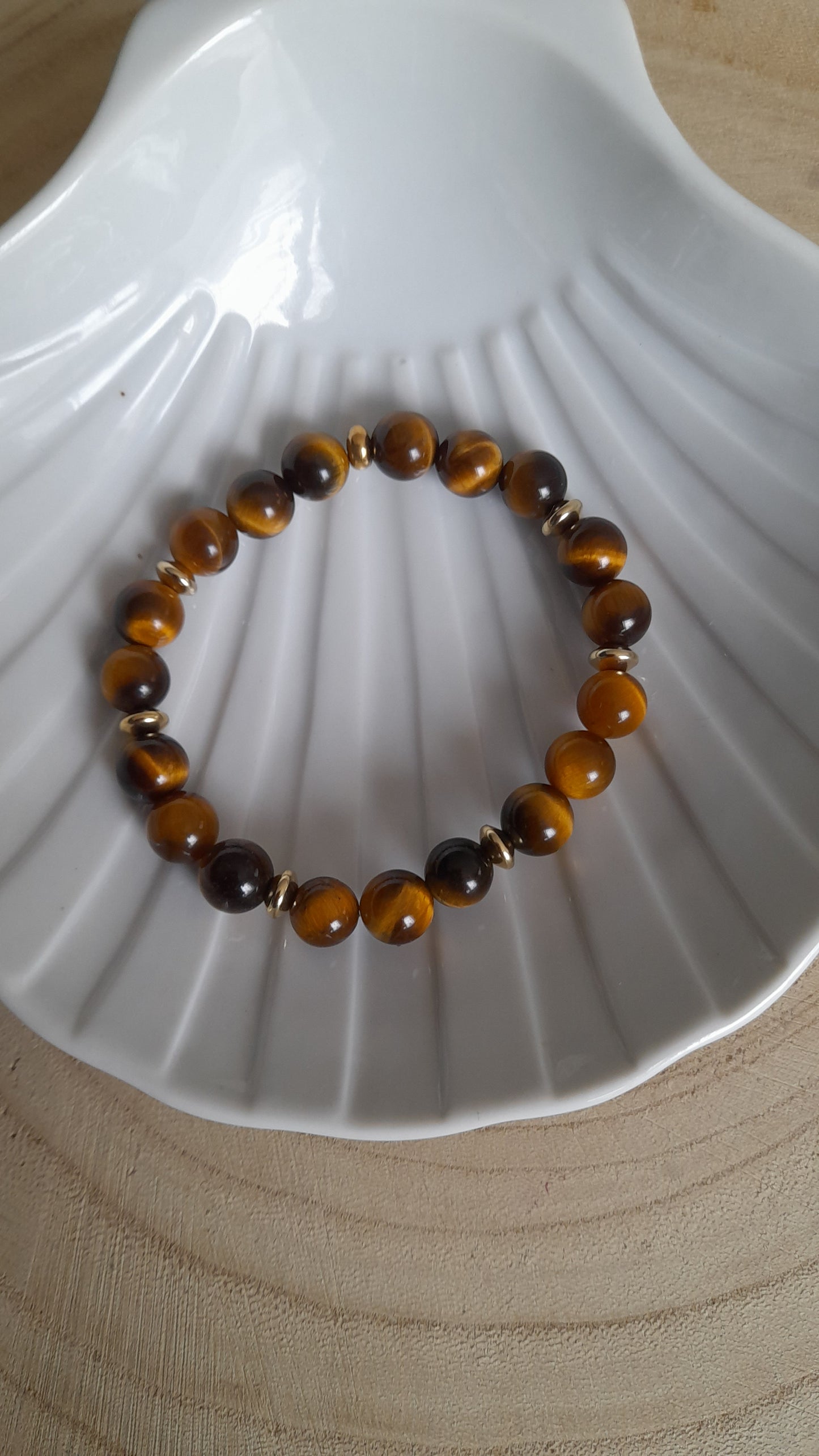 Bracelet oeil de tigre, pouvoir des pierres