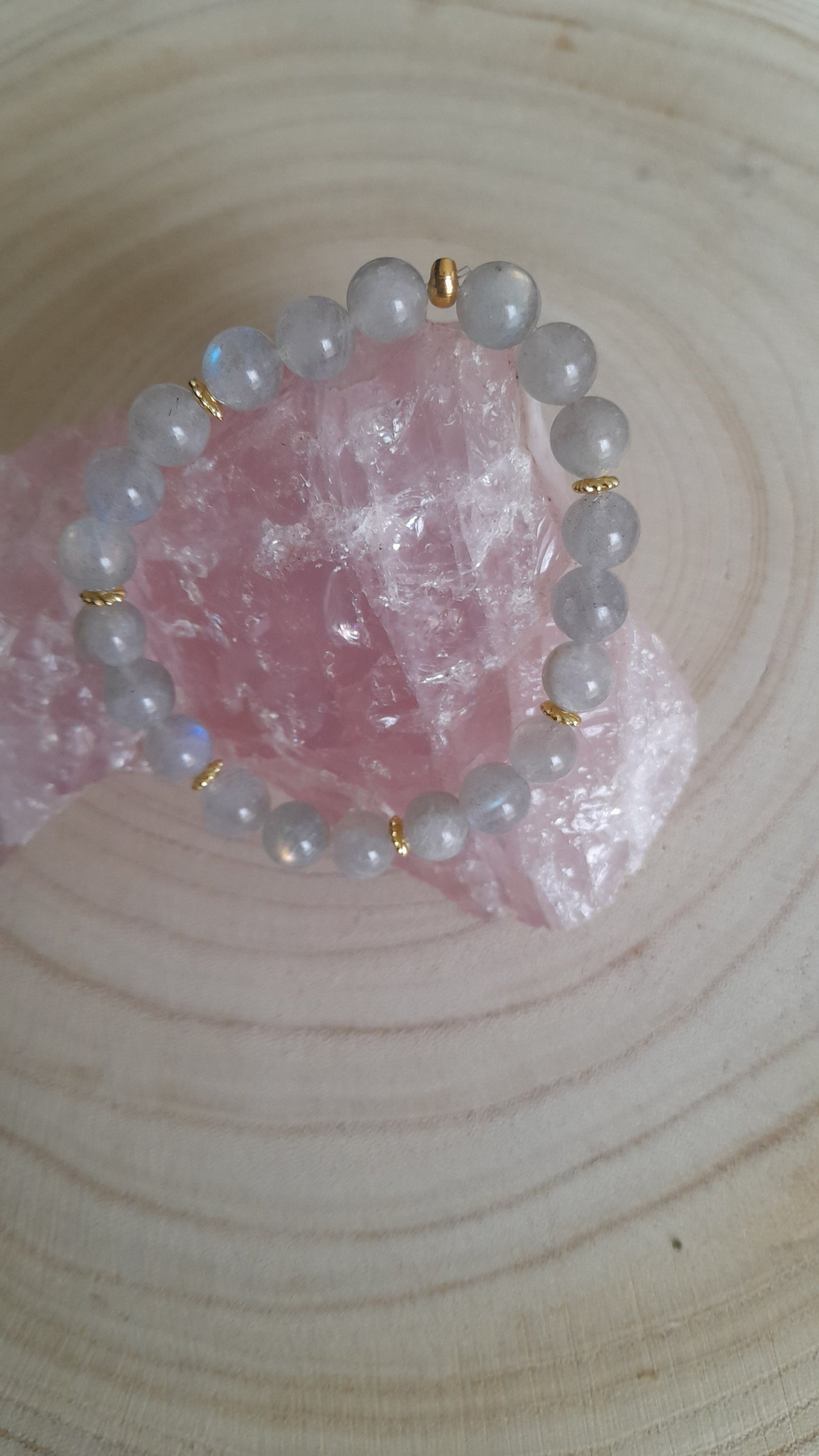 Bracelet labradorite, pouvoir des pierres