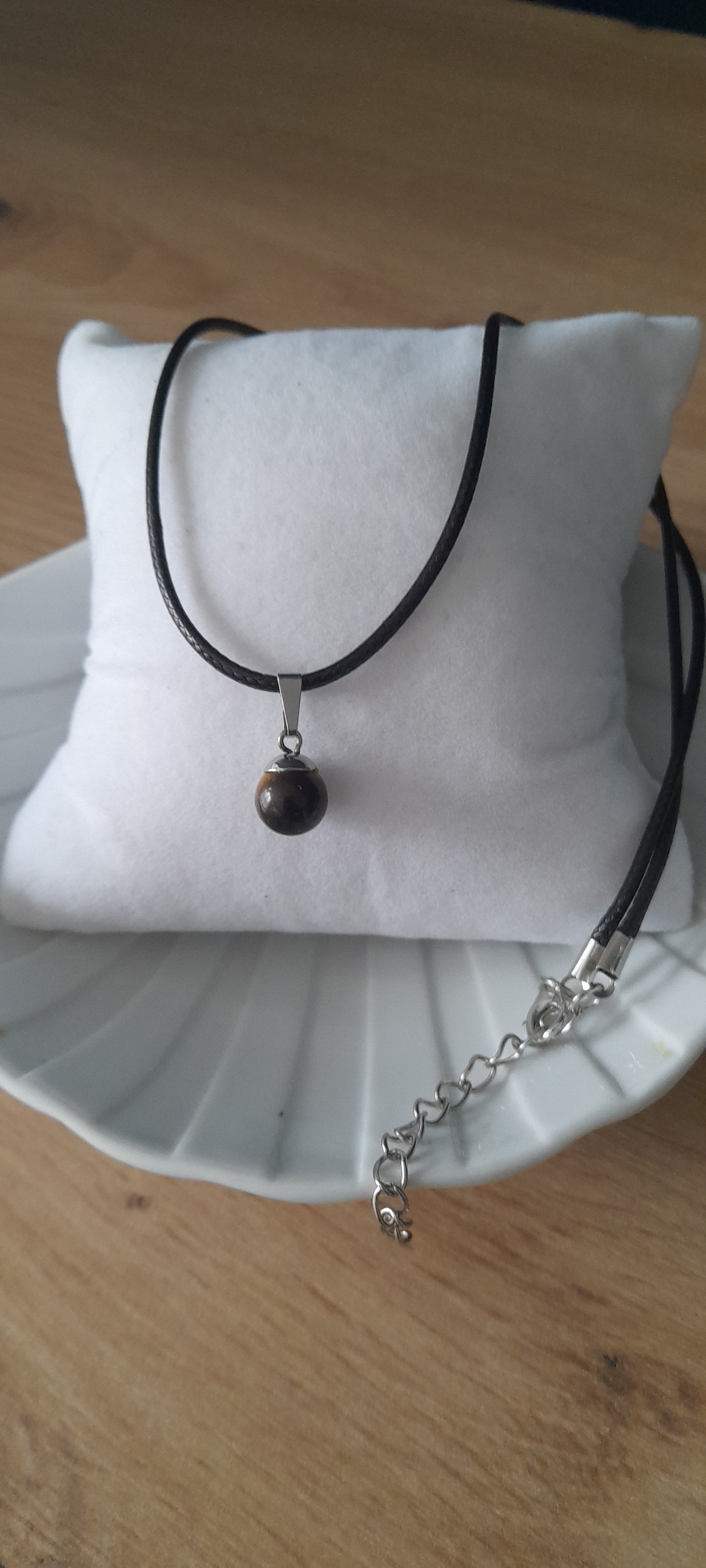 collier oeil de tigre