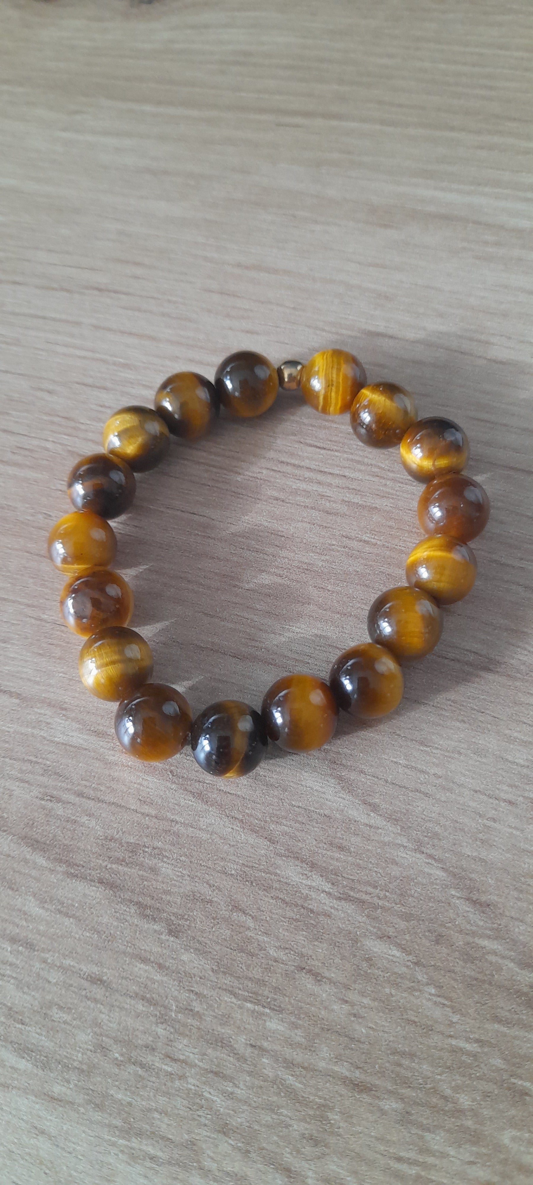 bracelet enfant oeil de tigre pierre naturelle