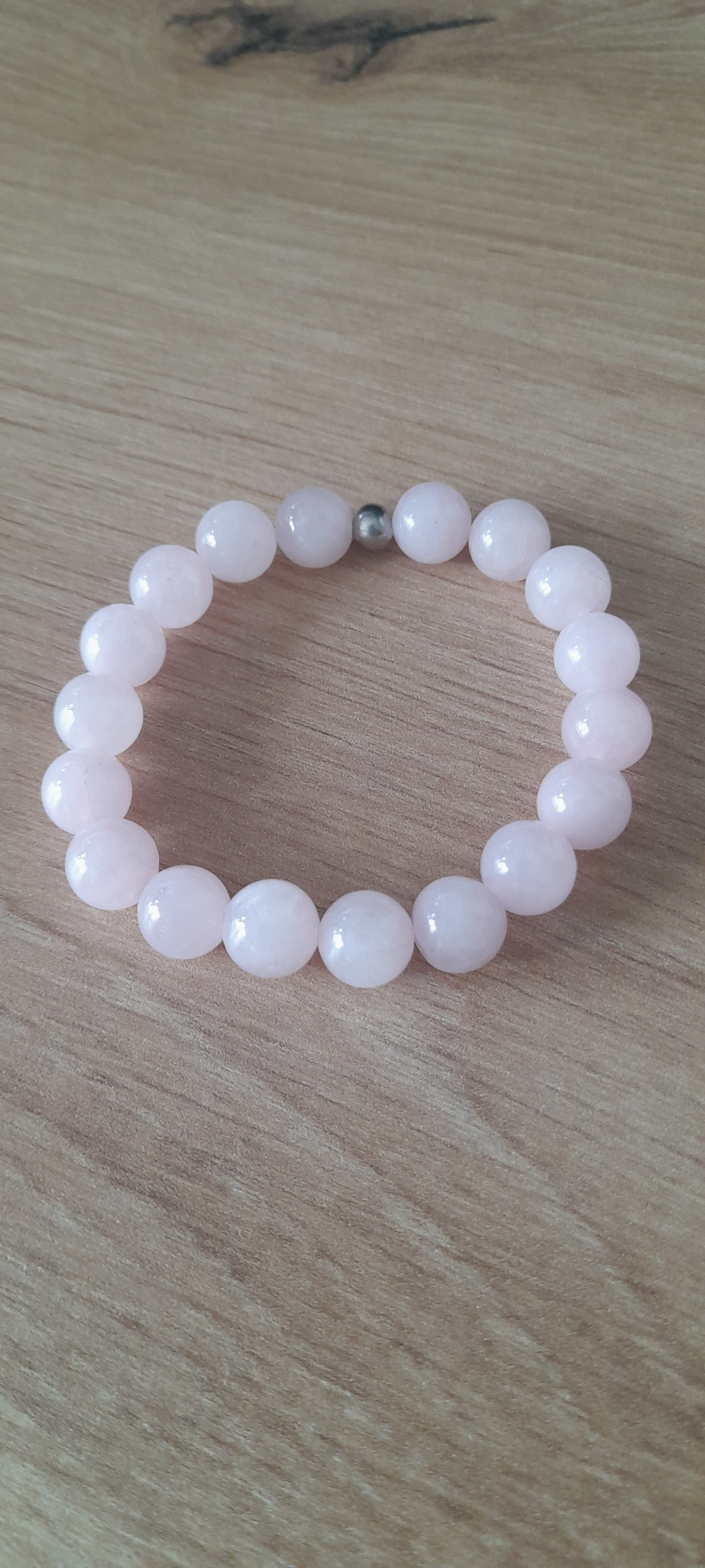 Bracelet enfant quartz rose pouvoir de gemme