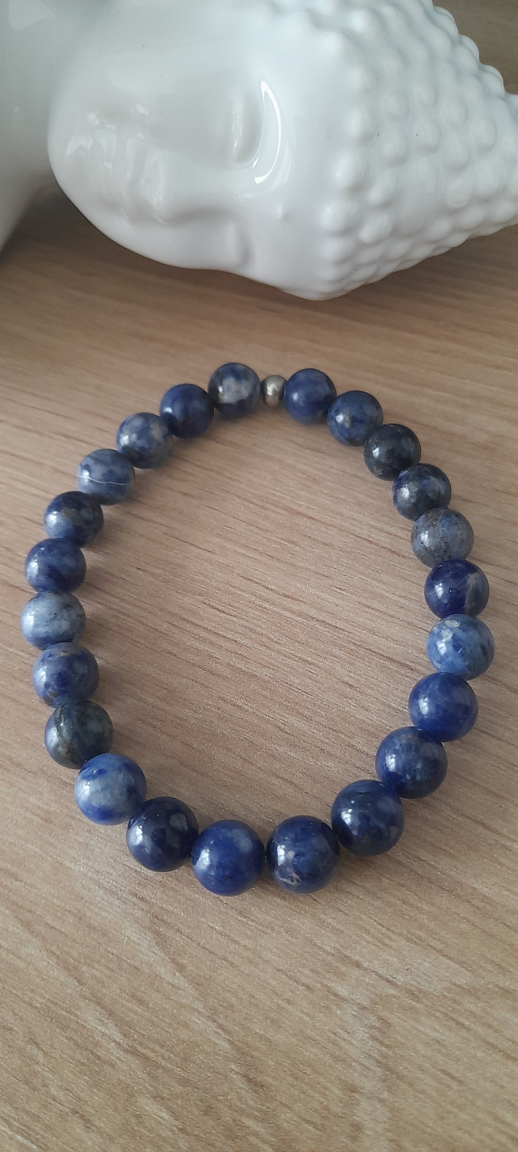 bracelet homme sodalite bien être pierre naturelle mon amour de perle