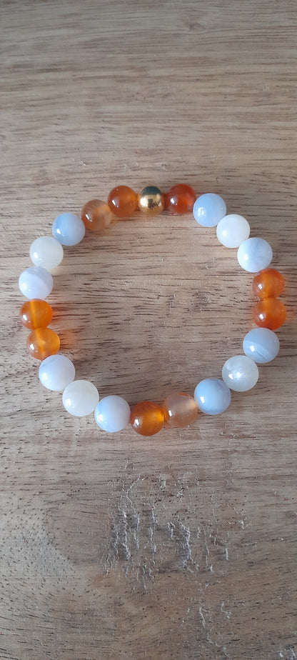 Bracelet femme - énergie & douceur