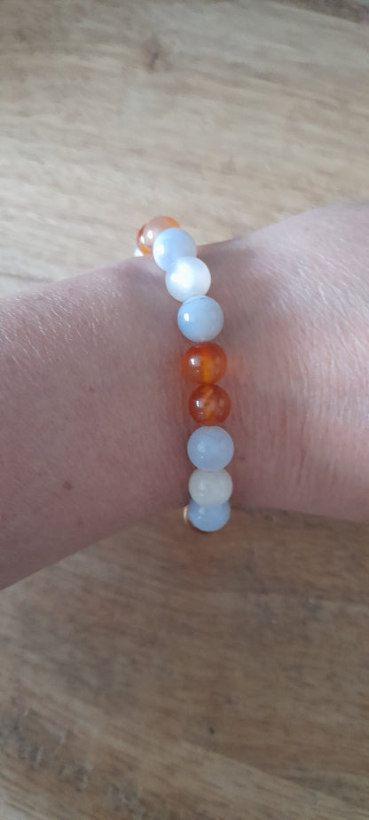 Bracelet femme - énergie & douceur
