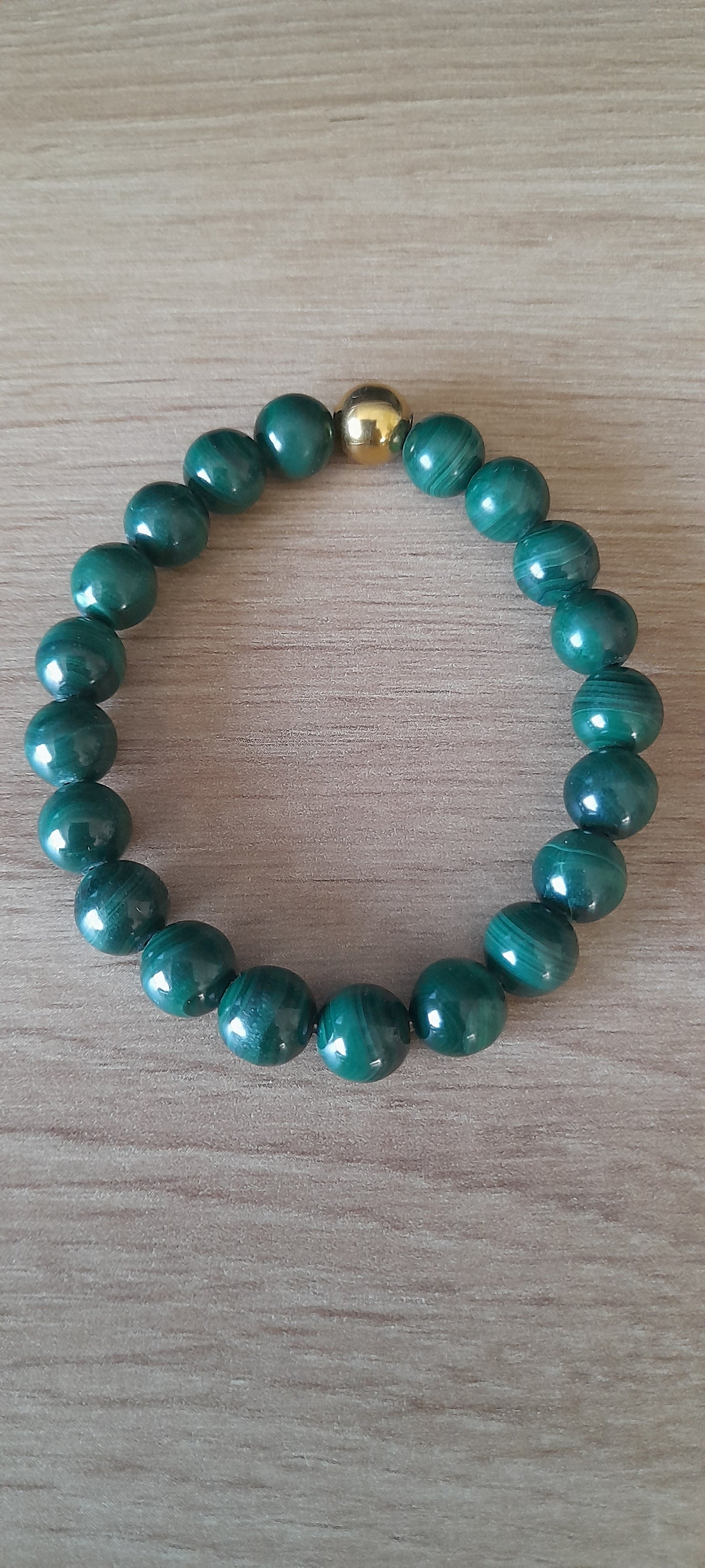 Bracelet femme malachite - équilibre & renouveau