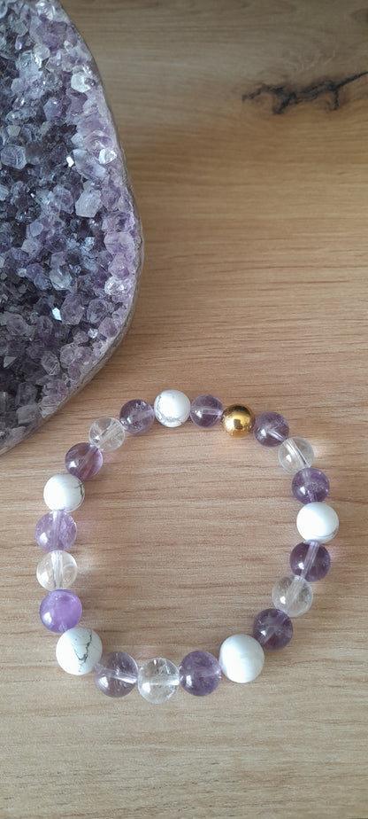 Bracelet - sérénité chakra couronne
