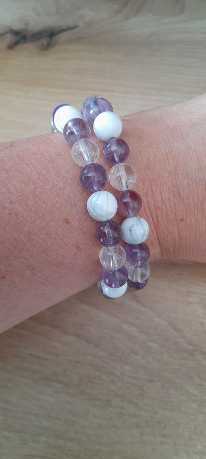 Bracelet - sérénité chakra couronne