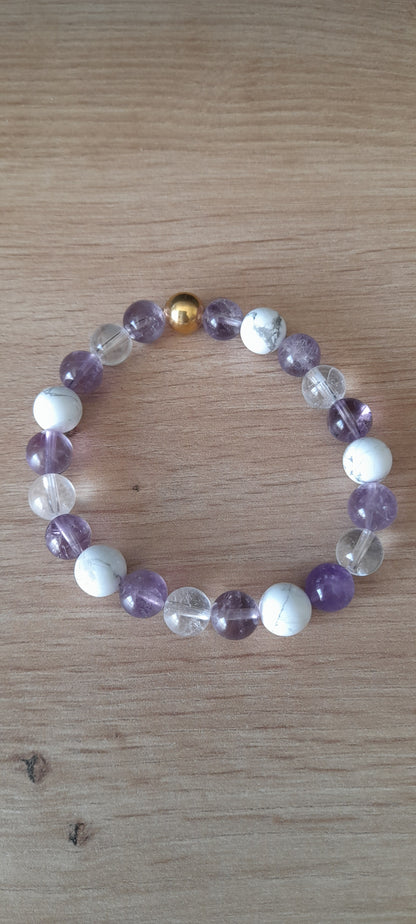 Bracelet - sérénité chakra couronne