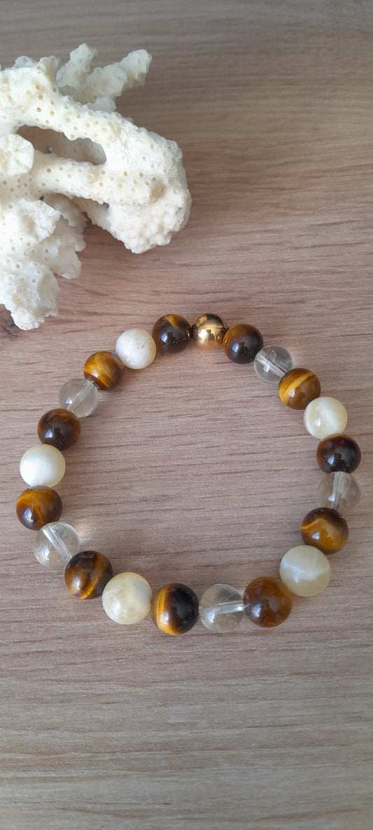 Bracelet - confiance chakra plexus solaire