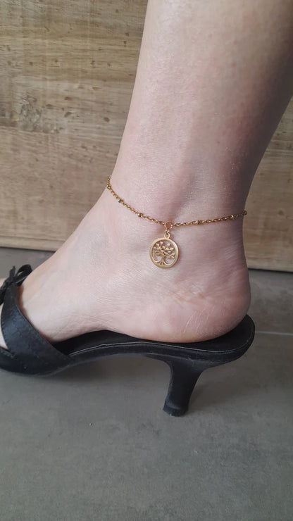 chaine de cheville - charm