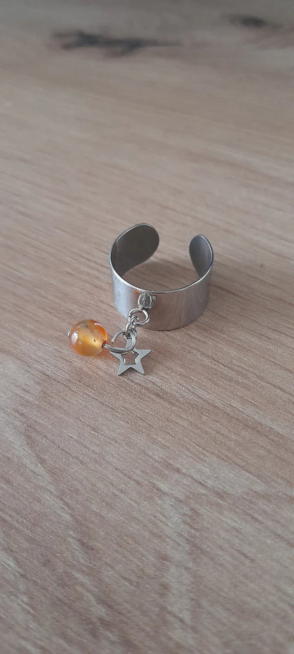 Bague charm - pierres naturelles