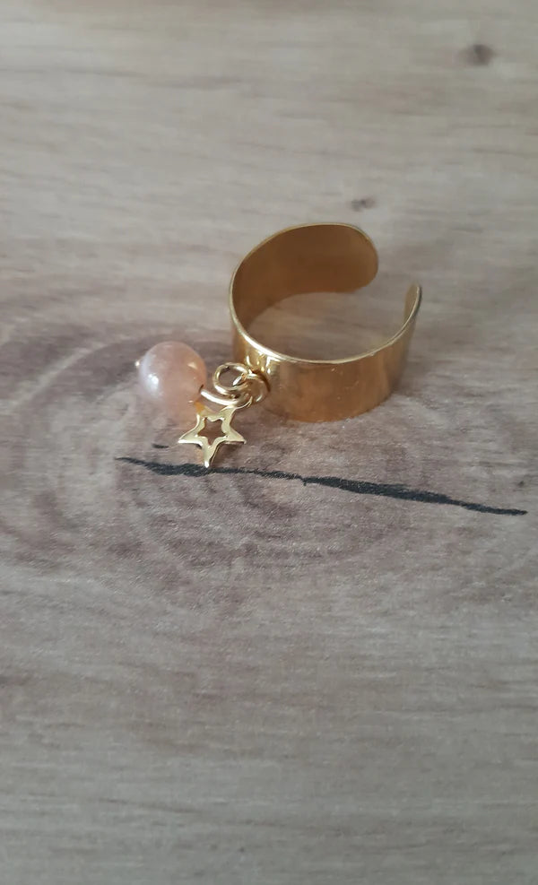 Bague charm - pierres naturelles