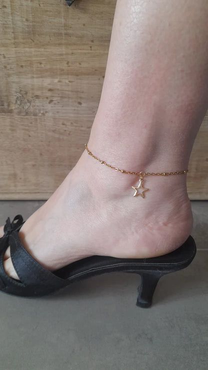 chaine de cheville - charm